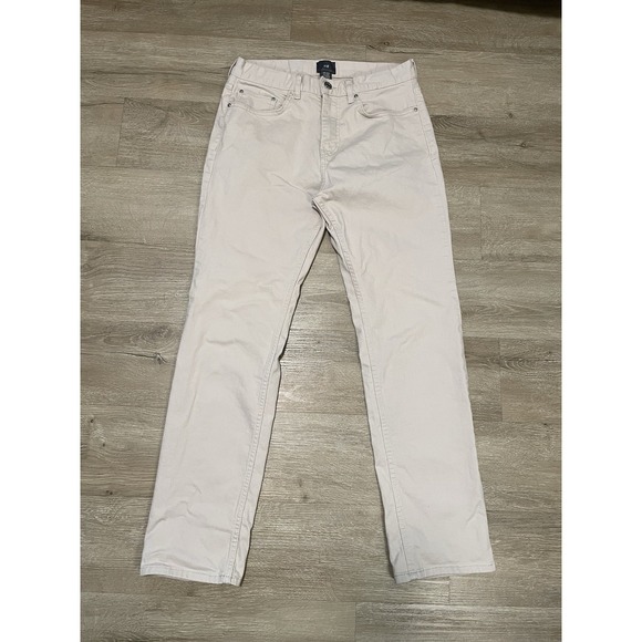 H&M Other - H&M Jeans Mens Size 29x30 Cream Beige Regular Fit Straight Jeans